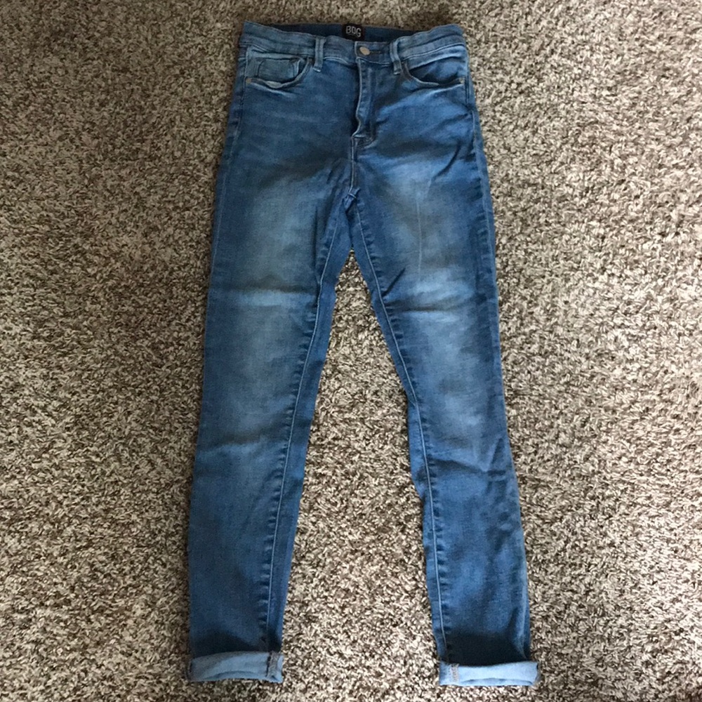 BDG high rise twig light wash jeans